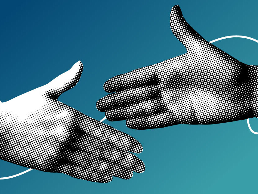 photo graphical handshake representing a good cbiopharma consulting engagement