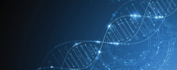 DNA molecules banner