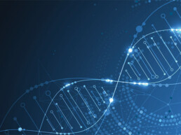 DNA molecules banner
